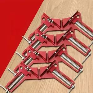 90도 직각 코너 클램프 액자 유리 홀더 DIY 목공 핸드툴