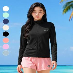 [매장정품] 헤링본 원더 여성 멀티 액티브 래쉬가드 집업 (9color) RC903W 103045