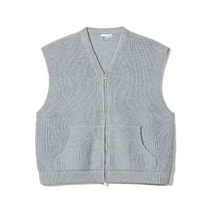 파르티멘토 니트 집업 베스트 그레이 PYN-2513 GY 4853294