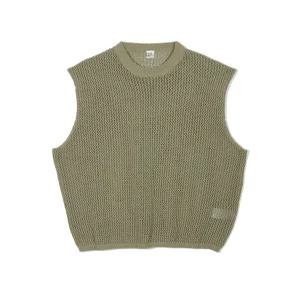 파르티멘토 메쉬 네트 니트 베스트 베이지 Mesh Net Knit Vest Beige 3251053