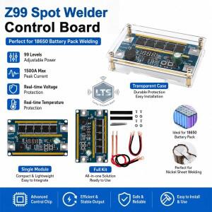 12V 스폿 용접기 PCB 회로 기판 18650 리튬 배터리 에너지 저장 기계 휴대용 납땜 장비 DIY 키트