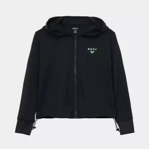 록시  뷰티풀 모닝 래쉬 후드 집업  RF31RZ001-BLK  MA