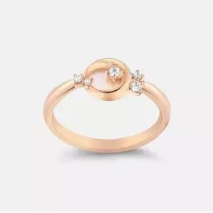 [NS홈쇼핑][메트로시티 주얼리] 라 로사 14K 로즈 반지 A221GR3001R4H[36078662]