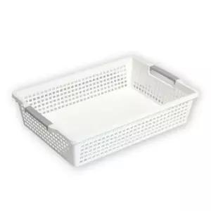 공간활용 창신 화이트 라이프 바스켓 A형 6호