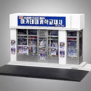 [제이큐]조립건물 미니 모형주택 건물 레트로 교아카데미 모형 실내 단품