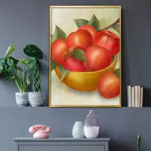 사과그림 액자 A2 2APP1 풍수그림 돈들어오는