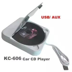 자동차 외부 휴대용 CD 플레이어 USB AUX 포트로 플러그 앤 플레이 범용 차량 Android 4.4 IOS CarPlay