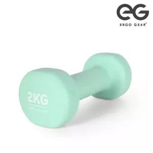 에르고기어 EG 네오플렌 아령 2KG/운동/기구/헬스/소형/덤벨/가정용/다용도/홈트레이닝/홈트/필라테스/복싱