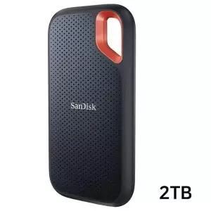 [제이큐]SanDisk Extreme Portable SSD V2 외장하드 (SSDE61) (2TB)