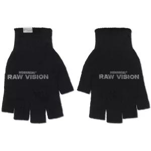 노매뉴얼 NM WOOL FINGERLESS GLOVES - BLACK 41785785