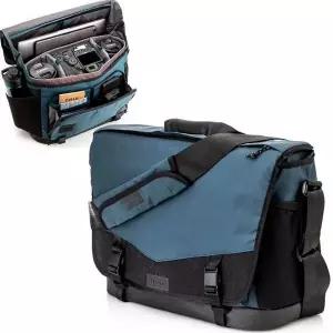 [셀러에이드]TENBA 사진작가 카메라 가방 숄더백 DSLR Messenger DNA 16 Blue (638-577)
