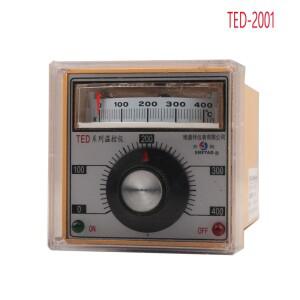 산업용 K 타입 온도 조절기 회전 버튼 TED-2001 0-400 ℃ 포인터 디스플레이 컨트롤러-220V, 380V