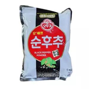 오쉐프 순후추(파우치 오뚜기 1KG)X10개
