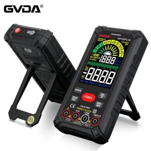 GVDA 전문가용 디지털 멀티미터, True RMS 테스터, 충전식 Ohm Hz AC 1000V