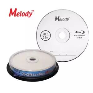 (멜로디) 블루레이 6배속 25GB BD-R 10P CAKE