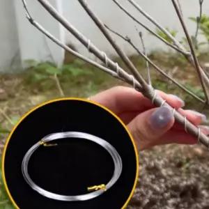1롤 5m 분재철사 2mm 알루미늄 원예용 분재용 철사 와