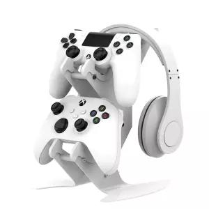 NBCP 컨트롤러 홀더 게임 헤드셋 스탠드 Xbox Series X One / PS5 NS/PC/헤드셋용 알루미늄 금속 마운트