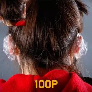 파마 염색 비닐 귀 커버 100P 귀덮개비닐 귀보호캡