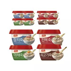 동원 양반 쇠고기죽 287.5g+야채죽 287.5g+참치죽 287.5g+전복죽 287.5g 각 3개(총 12개)