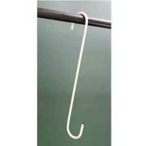 S자 스틸 으 고리 화이트 30cm 후크 행거 흰색 상품