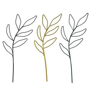 1pcs 잎 모양의 철 식물 격자 성장 지원 프레임 포도 나무 등반 용품