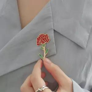 카네이션 브로치 어버이날 스승의날 어린이집 꽃 고급패키지 선물