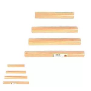 뮤 반죽밀대 밀가루밀대 베이킹 도구 나무 소 30cm YS-0152 롤링 반