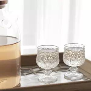 노블레스 프티 글라스 소주잔50ml 소주잔 술잔 고블렛잔 캔들용기 유리잔 고블렛 글라스잔