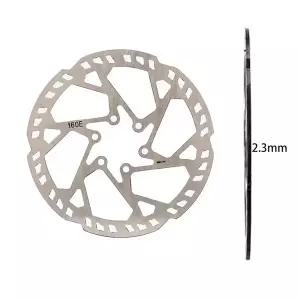 2.3mm 두께의 MTB 전기 자전거 디스크 브레이크 로터 스테인레스 스틸 160mm 180mm 203mm 220mm 6볼트 자전