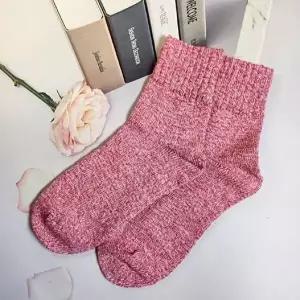 패션양말 여성 보카시 양먈 빨간색