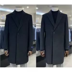 [롯데백화점]레노마 F/W 신상 프리미엄 캐시미어혼방 체스터코트 블랙/그레이컬러 BH912A EK3653