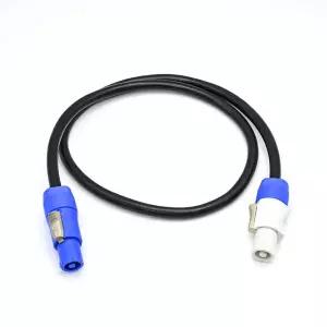 플렉시블 파워콘 케이블 3x 2.5mm 1.5mm 파워콘 AC 전원 연장 케이블 1m 1.5m 2m 3m 5m 무대 조명 LED 스크