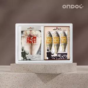 [대량주문전용][온도씨]제주수산물 선물세트 모둠 3호 (옥돔 왕대 3미/참조기 대 6미/총1.3kg내외)