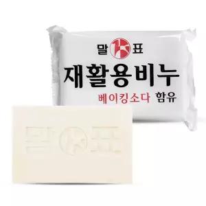 말표 재활용 24개 함유 빨래 베이킹소다 400g 비누 세탁 대용량 흰옷얼룩제거 찌든때제거 속옷
