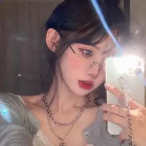 /블카마켓 긱시크 투명 무테 안경 y2k 너드 안경테 키치