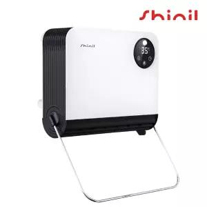 신일 SEH-HW2000 PTC 벽걸이 온풍기 2000W 스탠드 겸용 전기히터 리모컨 터치 타이머 수건걸이 생활방수 가정용 난방기