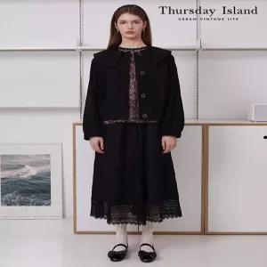 [써스데이아일랜드][Thursday Island] 빅카라 블루종점퍼(T246MJP131W)