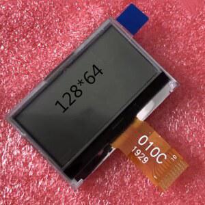 FSTN 12864 디스플레이 스크린 COG3.3V SPI 통신 10 핀 용접