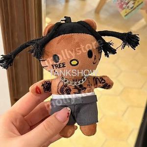 헬로 키티 래퍼 인형 키링 가방고리 키홀더