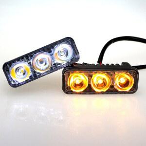 오토바이 LED DRL LED 주간 주행등 12V 플래시 화이트 6000k 자동차 고출력 주간 조명 DC 렌즈 방수 안개등