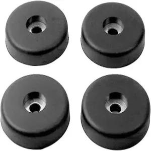 KROYWACHS DJ 스피커 캐비닛 고무 발 및 비행 케이스 수리 키트 액세서리 우퍼 4PCS 40x10mm 홈 시어터