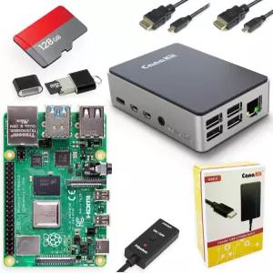 CanaKit 라즈베리 파이 4 익스트림 키트 - 알루미늄 에디션 (8GB RAM)