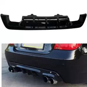 BMW 호환 5 시리즈 E60 E61 2005-2010 차량용 리어 범퍼 디퓨저 M 스포츠 튜닝 리어 범퍼 바디킷
