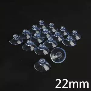 22mm 흡착판 큐방 16P X10개 흡착고무 유리부착 압착 소품걸이