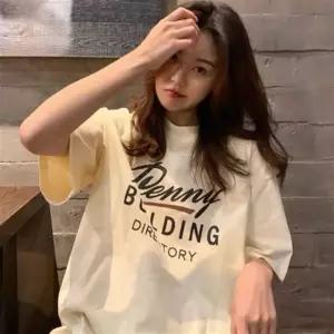 여성티셔츠 박스 반팔 티셔츠 시원한