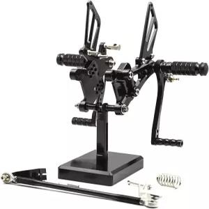 CNC CBR600F F4i 01-04 모터사이클 조절식 후단 풋 페그 후방 세트 브레이크 변속 페달 F4I 2001 2002 2003