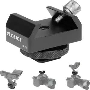YUEOCT 망원경 마운트 어댑터 파인더 스코프 도브테일 베이스에서 카메라 핫슈로 비디오 DSLR 미러리스