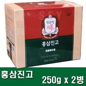[하프클럽/기타]정관장 홍삼진고 250gX2병 500g  정관장 쇼핑백/jh