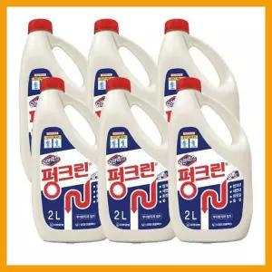 유한락스 펑크린 배수구클리너 2Lx6개