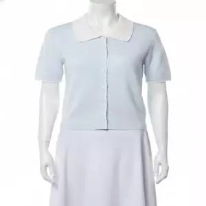 ROEM 스칼럽 배색 카라 가디건 RMCKG24R13 630887